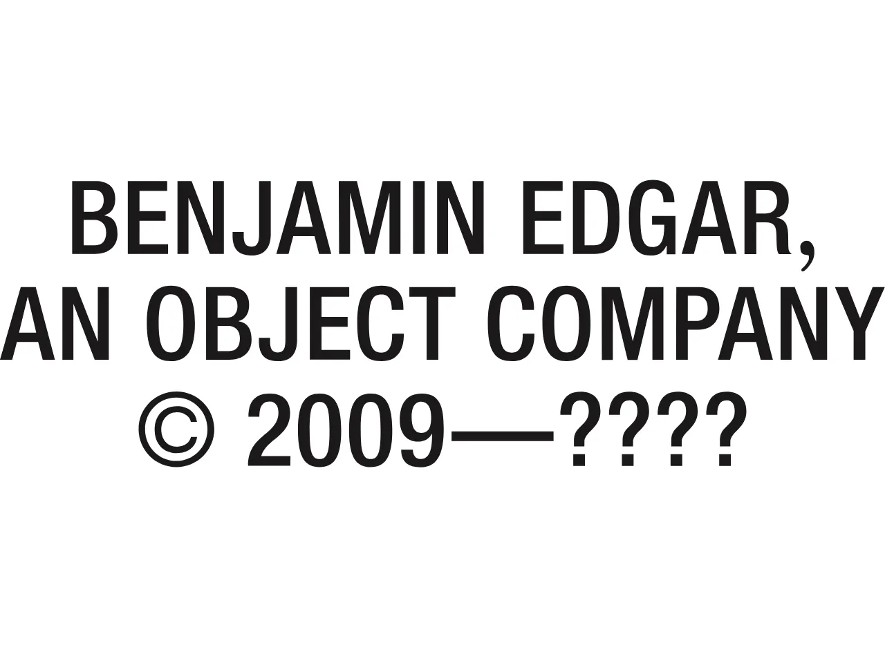 BENJAMIN EDGAR