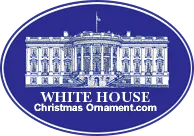 White House Christmas Ornament