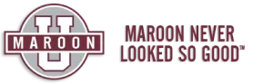 Maroon U