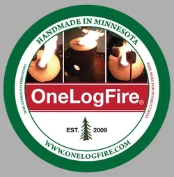 One Log Fire