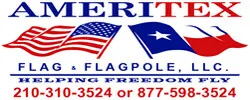 Ameritex Flag and Flagpole