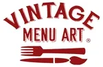 Vintage Menu Art