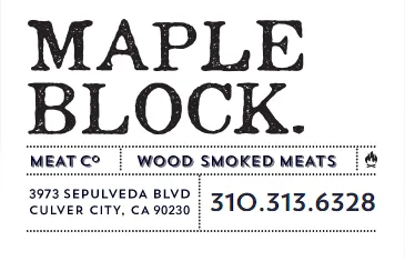 Maple Block Meat