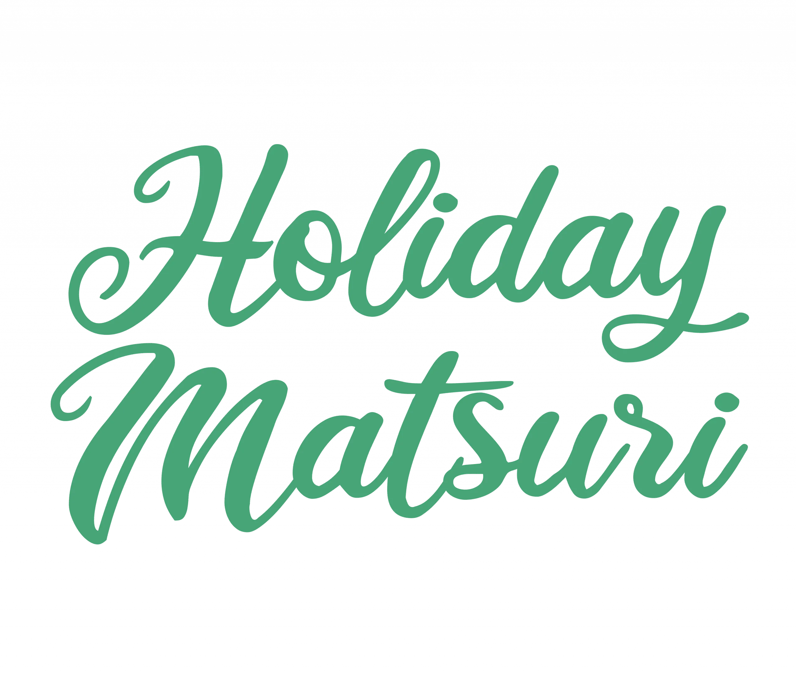 Holiday Matsuri