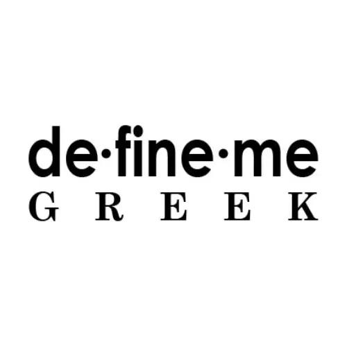 Define Me Greek