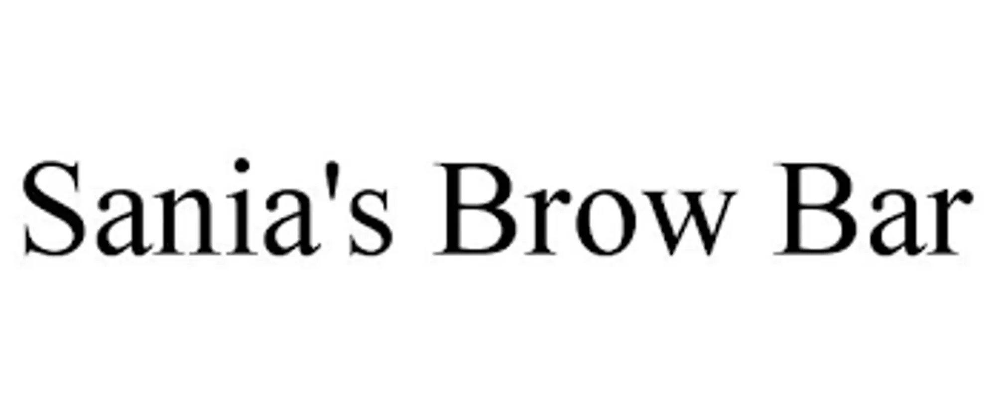 sania's brow bar