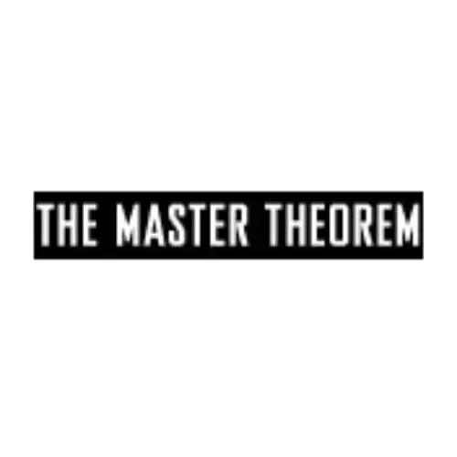 The Master Theorem