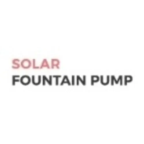 Solar Fountain Pump