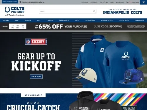 colts pro shop