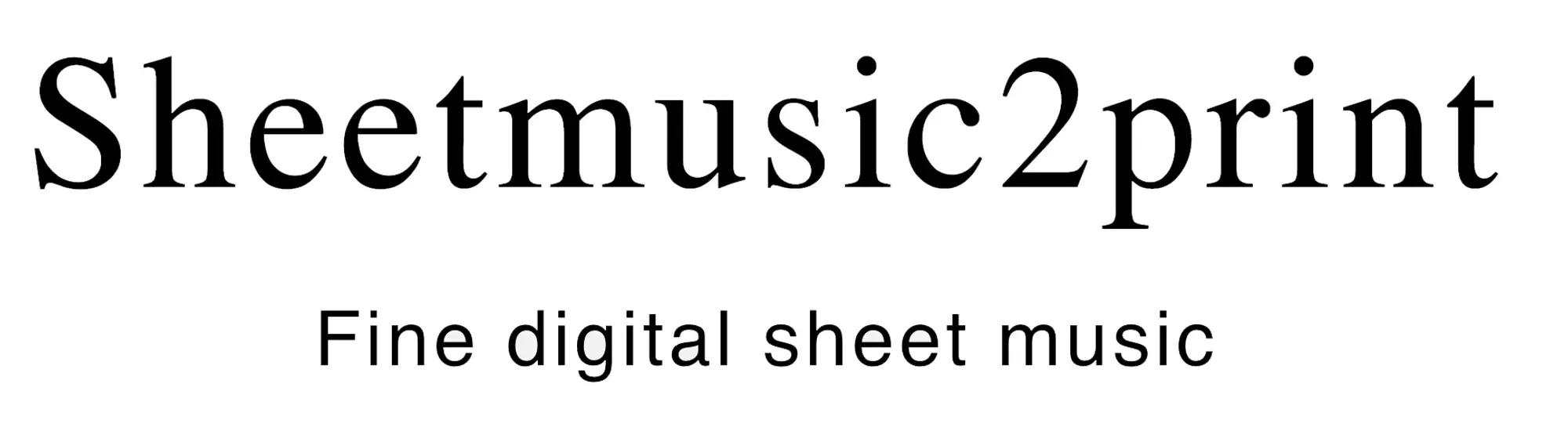 Sheetmusic2print