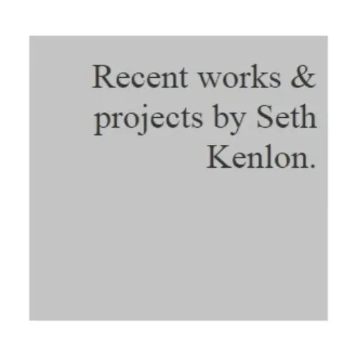 Seth Kenlon