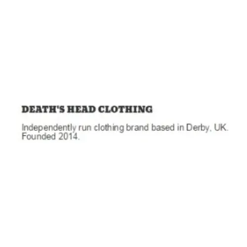 DEATH'S HEAD CLOTHING