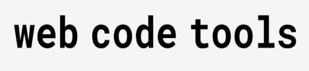 Web Code Tools