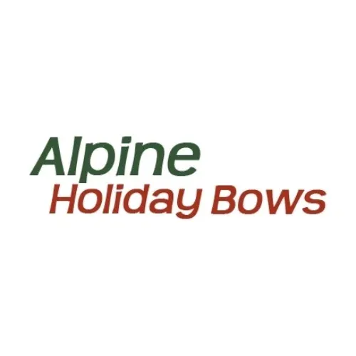 Alpine Holiday Bows