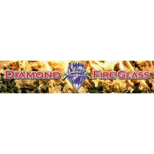 Diamond Fire Glass