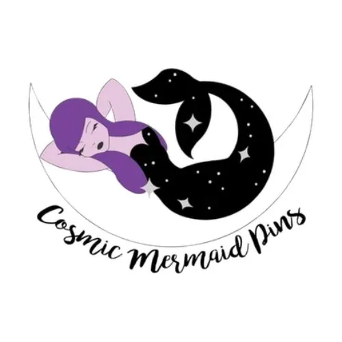 Cosmic Mermaid Pins