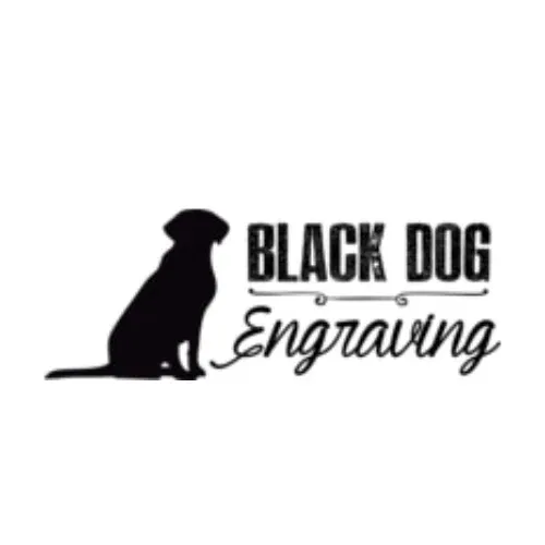 Black Dog Engraving