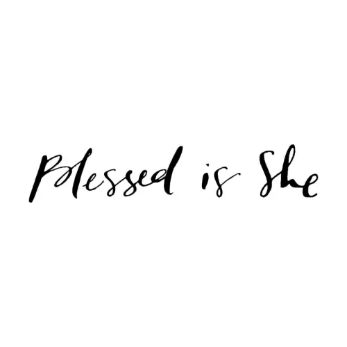 Blessed is She