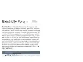 electricityforum