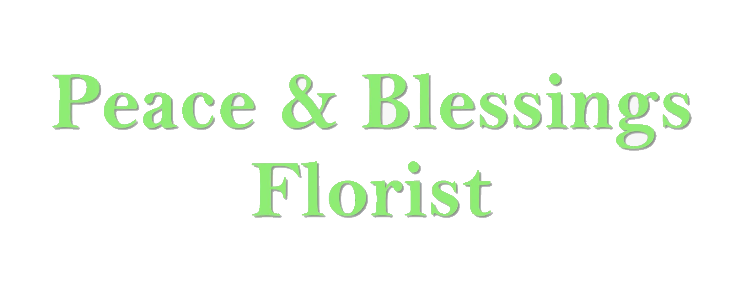 Peace And Blessings Florist