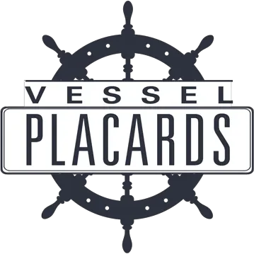 Vessel Placard