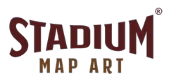 Stadium Map Art