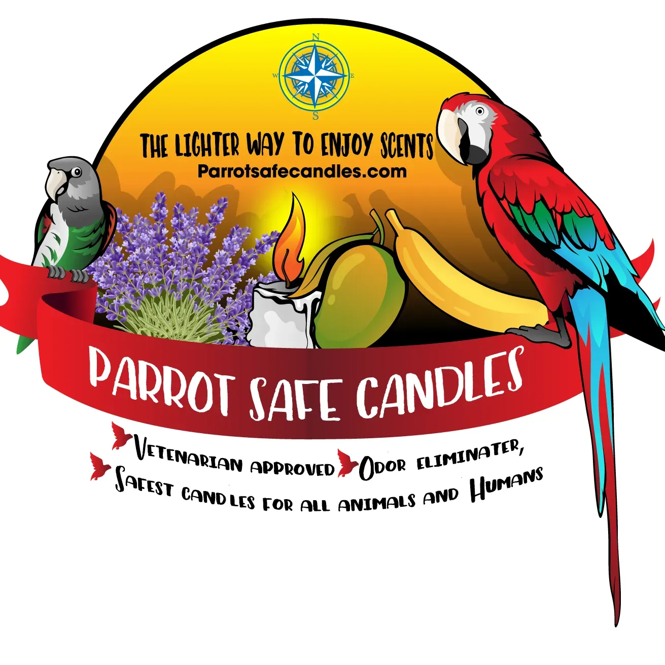 Parrot Safe Candles