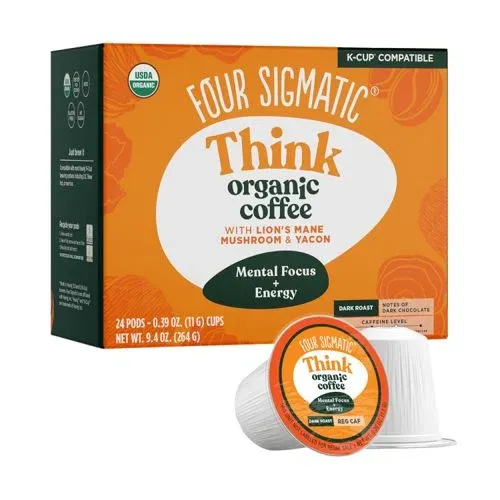 Four Sigmatic Think Coffee Pods Box