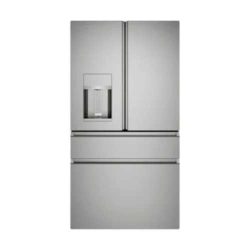 Café ENERGY STAR Smart 4-Door French-Door Refrigerator in Platinum Glass