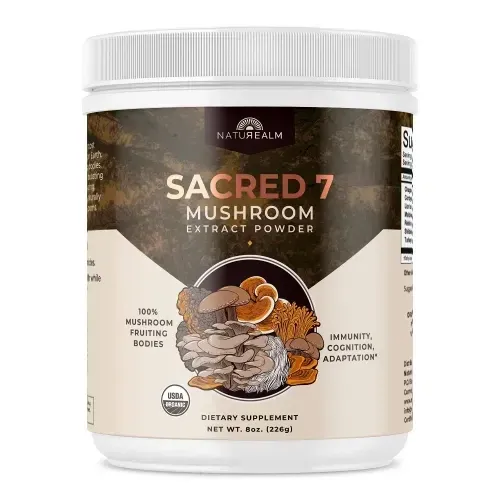 Naturealm Sacred 7 Mushroom Extract Powder