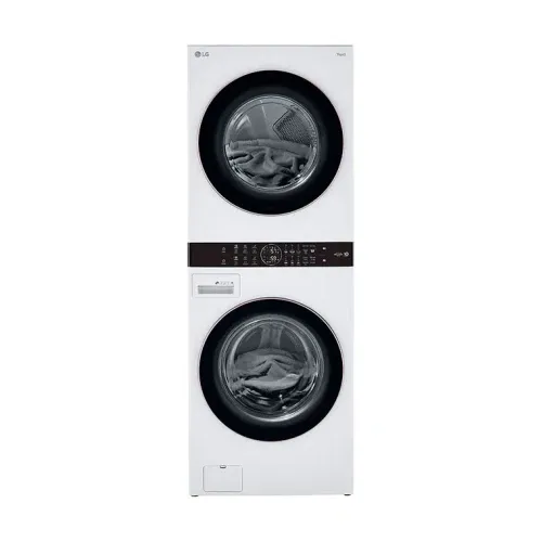 Single Unit Front Load LG WashTower with Center Control 4.5
