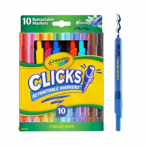 Crayola Clicks Retractable Markers