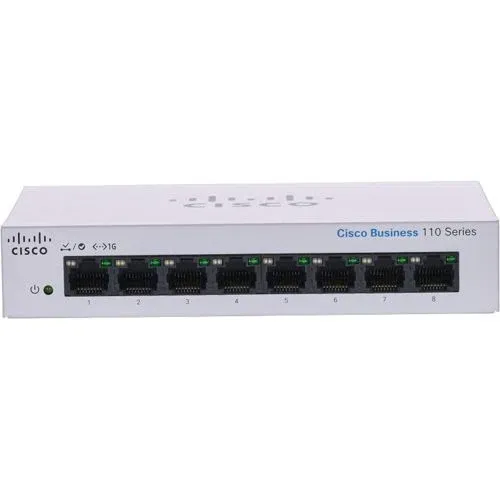 Cisco Business CBS110-8T-D Unmanaged Switch