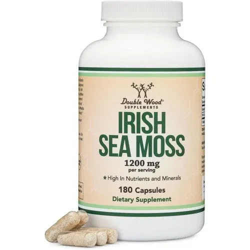 Double Wood Supplements Irish Sea Moss Extract