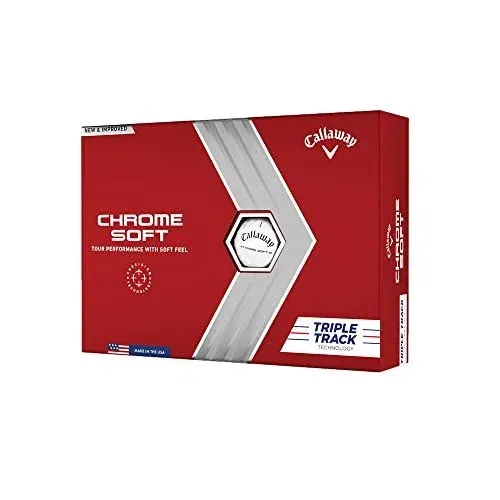 Callaway Chrome Soft Triple Track Golf Balls