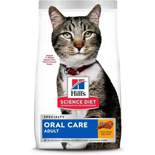 Hill's Science Diet Adult Oral Care Cat Food