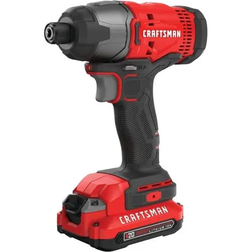 Craftsman V20 Cordless 1/4 Inch Impact Driver