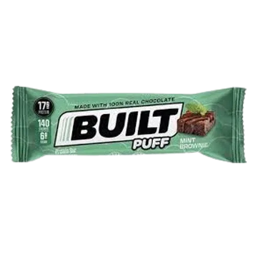 Built Mint Brownie Puffs