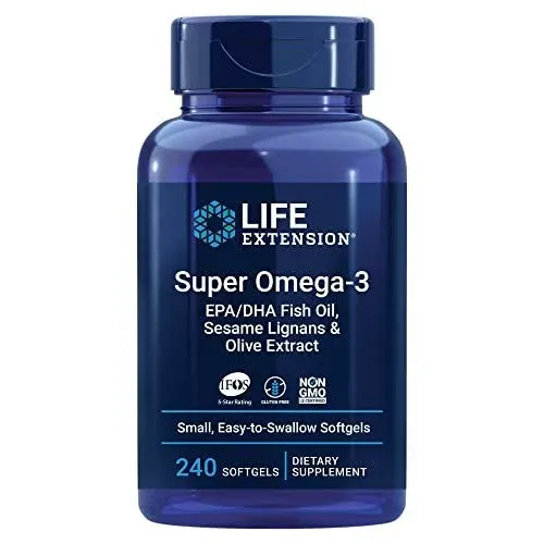 Life Extension Super Omega-3 EPA/DHA Fish Oil