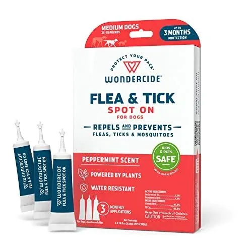 Wondercide Flea & Tick Spot On for Dogs + Cats