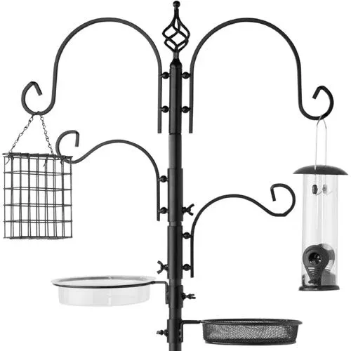 Best Choice Products 4-Hook Bird Feeding Station