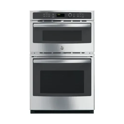 GE 27" Single Electric Wall Oven with Built-In Microwave