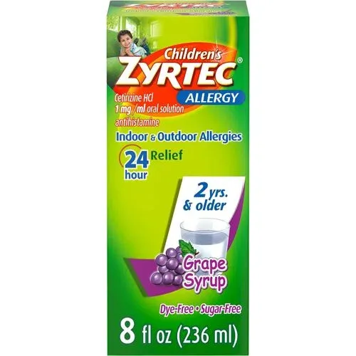 Zyrtec Children’s Allergy Relief Syrup