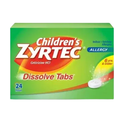 Zyrtec Children’s Dissolve Tabs