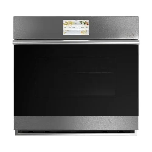 Café Smart Single Wall Oven with Convection in Platinum Glass