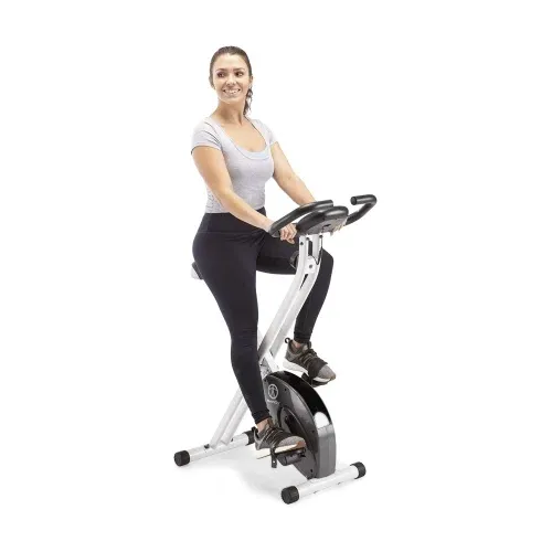 Marcy Foldable Upright Exercise Bike