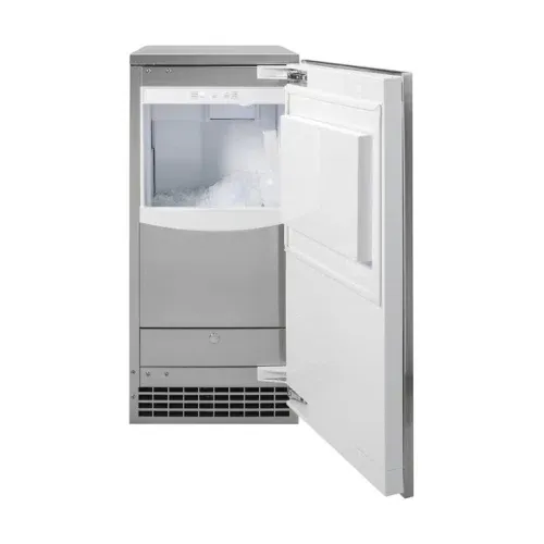 GE 15" 26-Lb. Freestanding Ice maker with Nugget Clear Ice