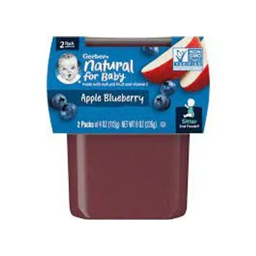 Gerber 2nd Foods Apple Blueberry