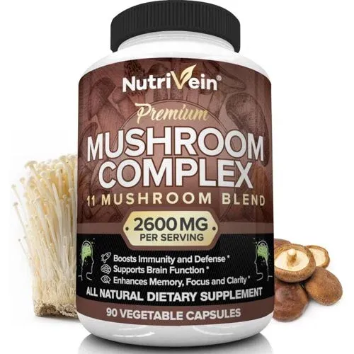 Nutrivein Mushroom Complex Supplement