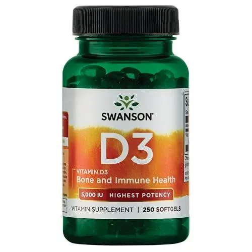 Swanson Vitamin D3 - Highest Potency